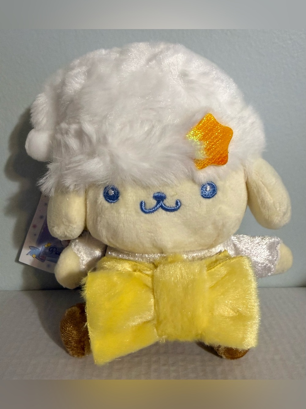 🆕 NWT Sanrio Pompompurin Keychain Plush